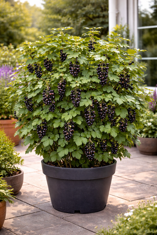 Schwarze Johannisbeere - Ribes nigrum - Ben Nevis 50 - 60 cm - großfrüchtig, rob