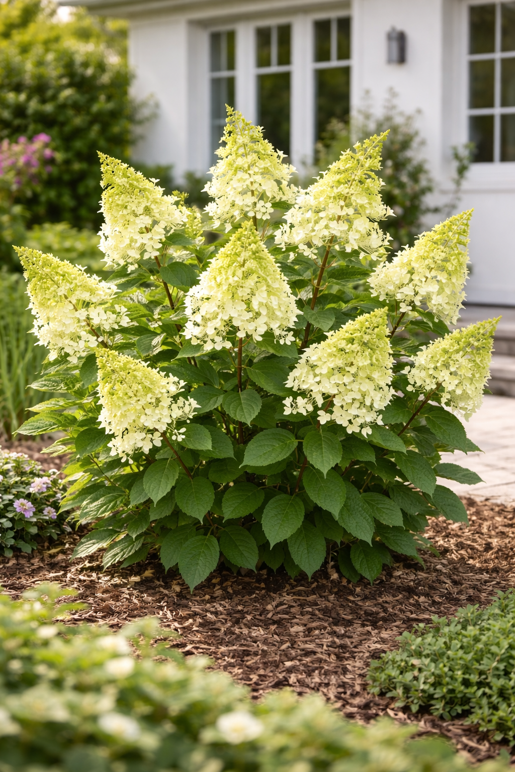 Latová hortenzie 'Candlelight' – Hydrangea paniculata v 3l květináči | Letní okrasný keř do zahrady i květináče