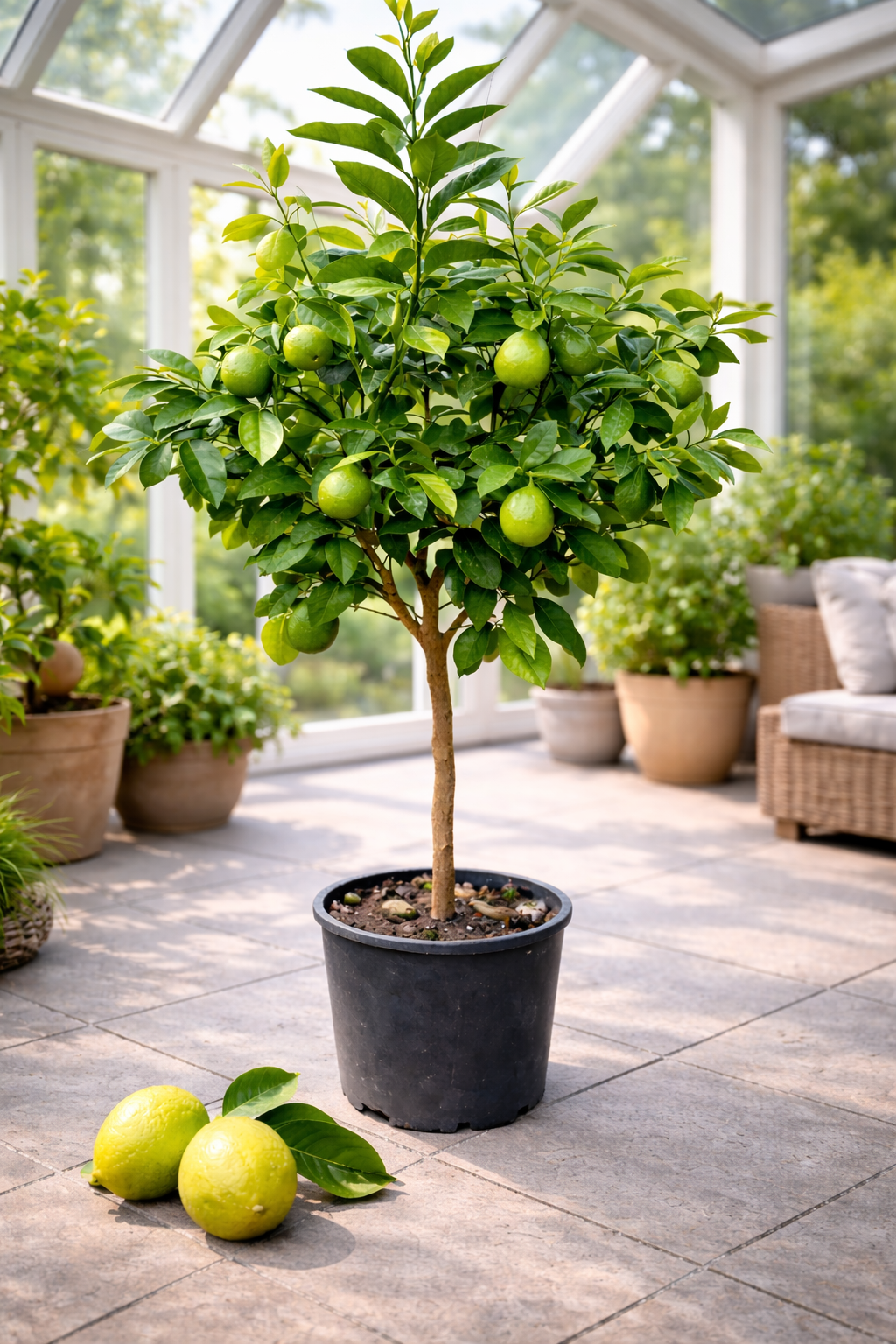 Bergamot 160-180 cm - s květy / plody Citrus bergamia - Bergamotto - SILNÝ STONEK