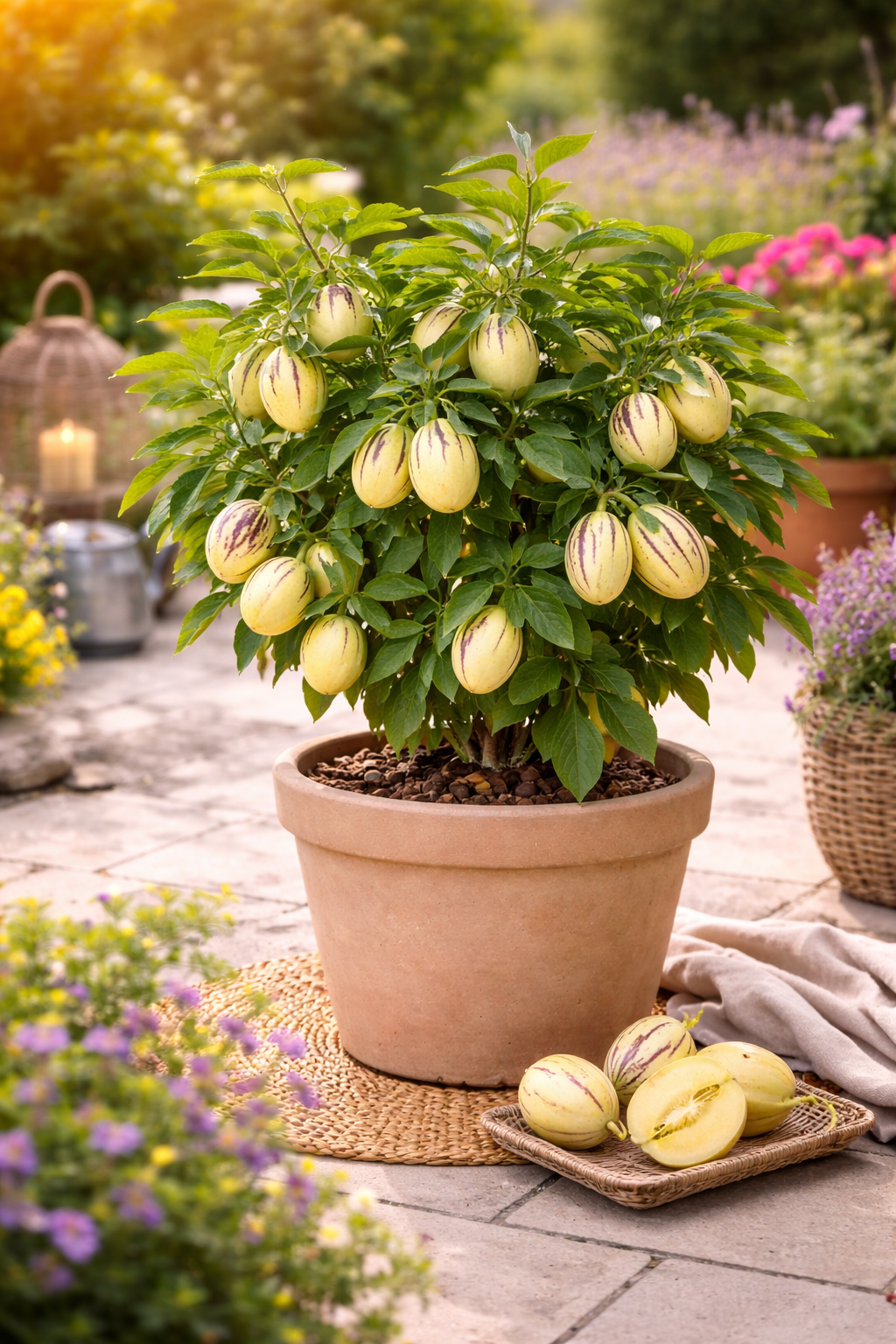 Solanum Pepino Gold 20-40 cm - Velmi chutná melounová hruška