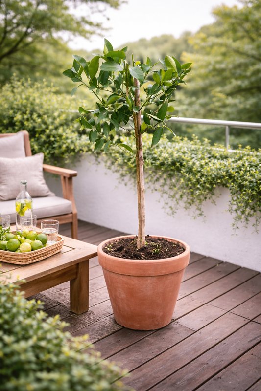 Persische Limette (Citrus latifolia) 120-140 cm - Tahiti-Limette für Garten & Küche