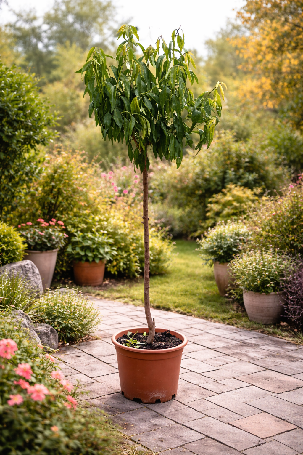 Mandloň Penta - Prunus dulcis Penta cca. 180 cm - Pru Pantanus amygdalus ZDARMA