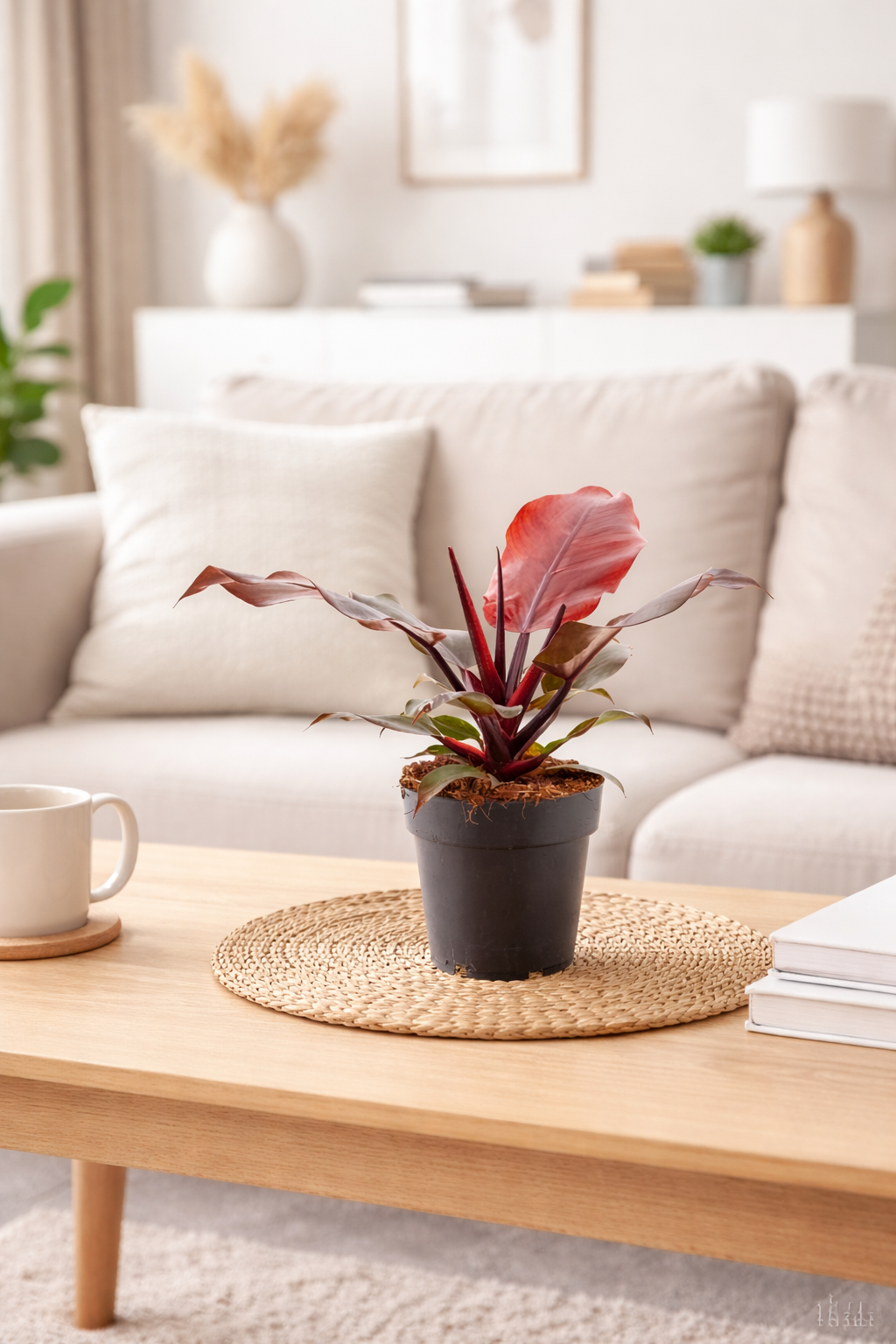 Philodendron Sunlight – Tropische Zimmerpflanze mit leuchtend grünem Laub | 15-20 cm | Baumfreund / Baum-Philodendron