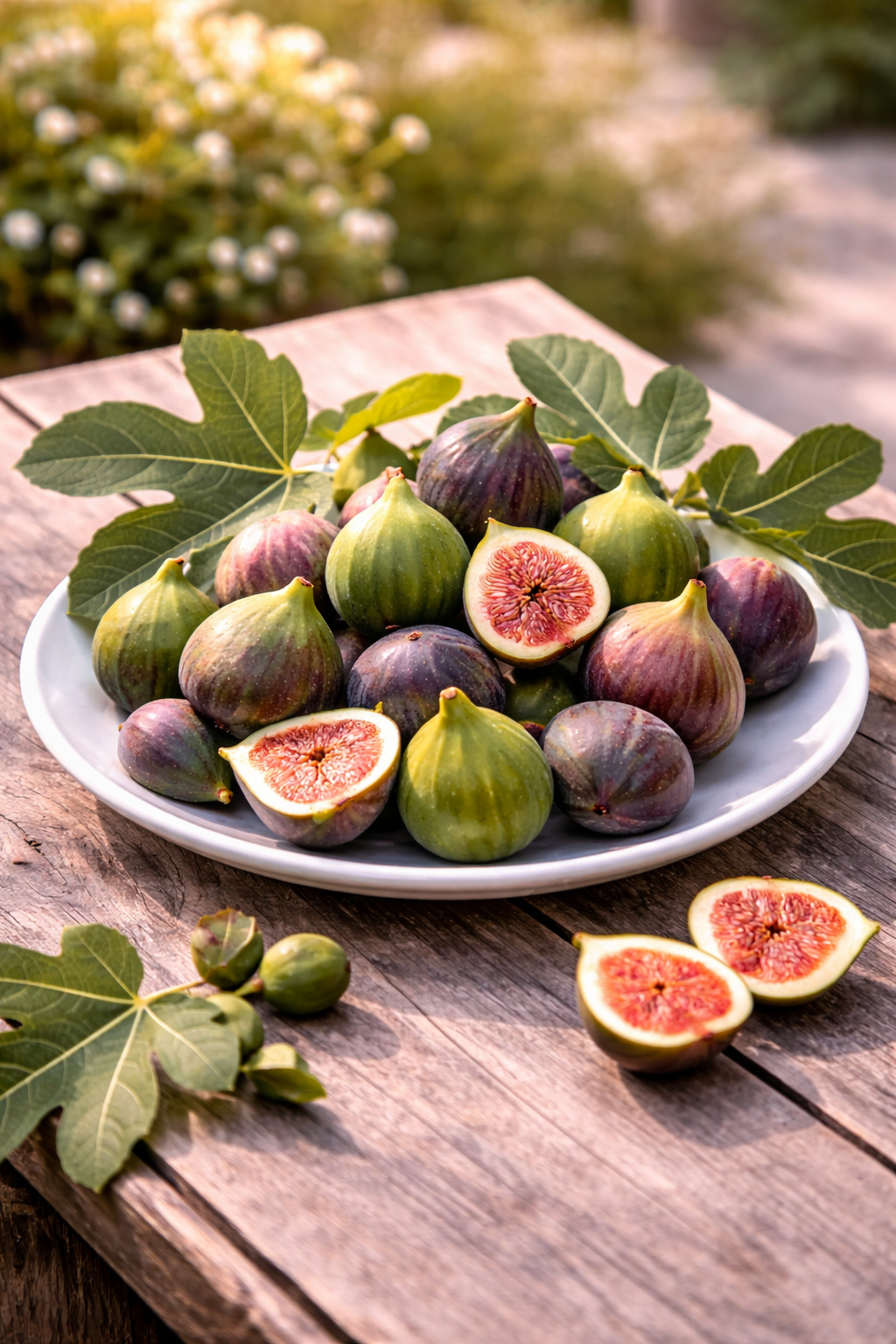 Ficus carica Bornholms diamantový keř 40-60 cm - Fíkovník - Mrazuvzdorná - Zahradní rostlina