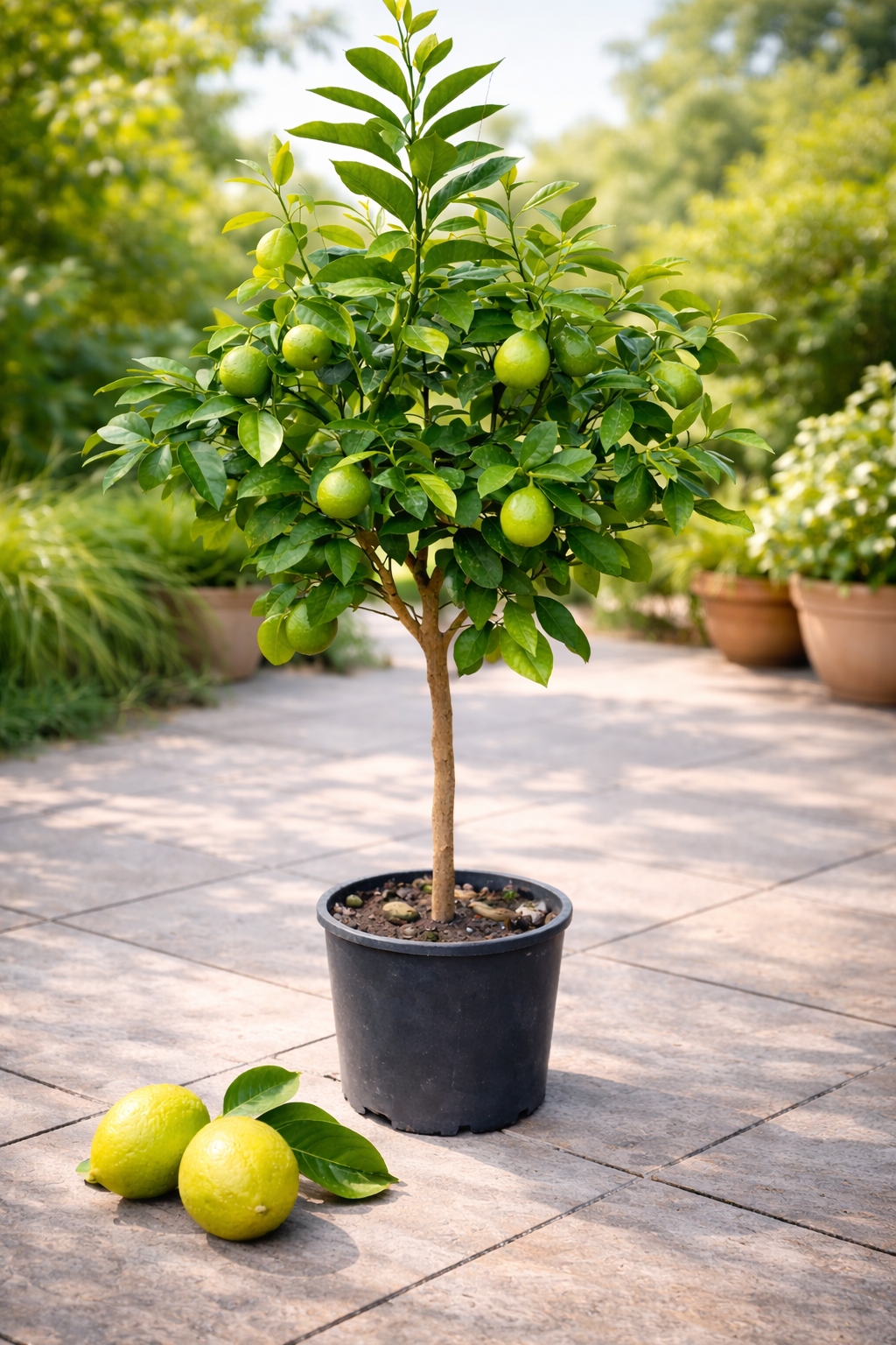 Bergamot 160-180 cm - s květy / plody Citrus bergamia - Bergamotto - SILNÝ STONEK