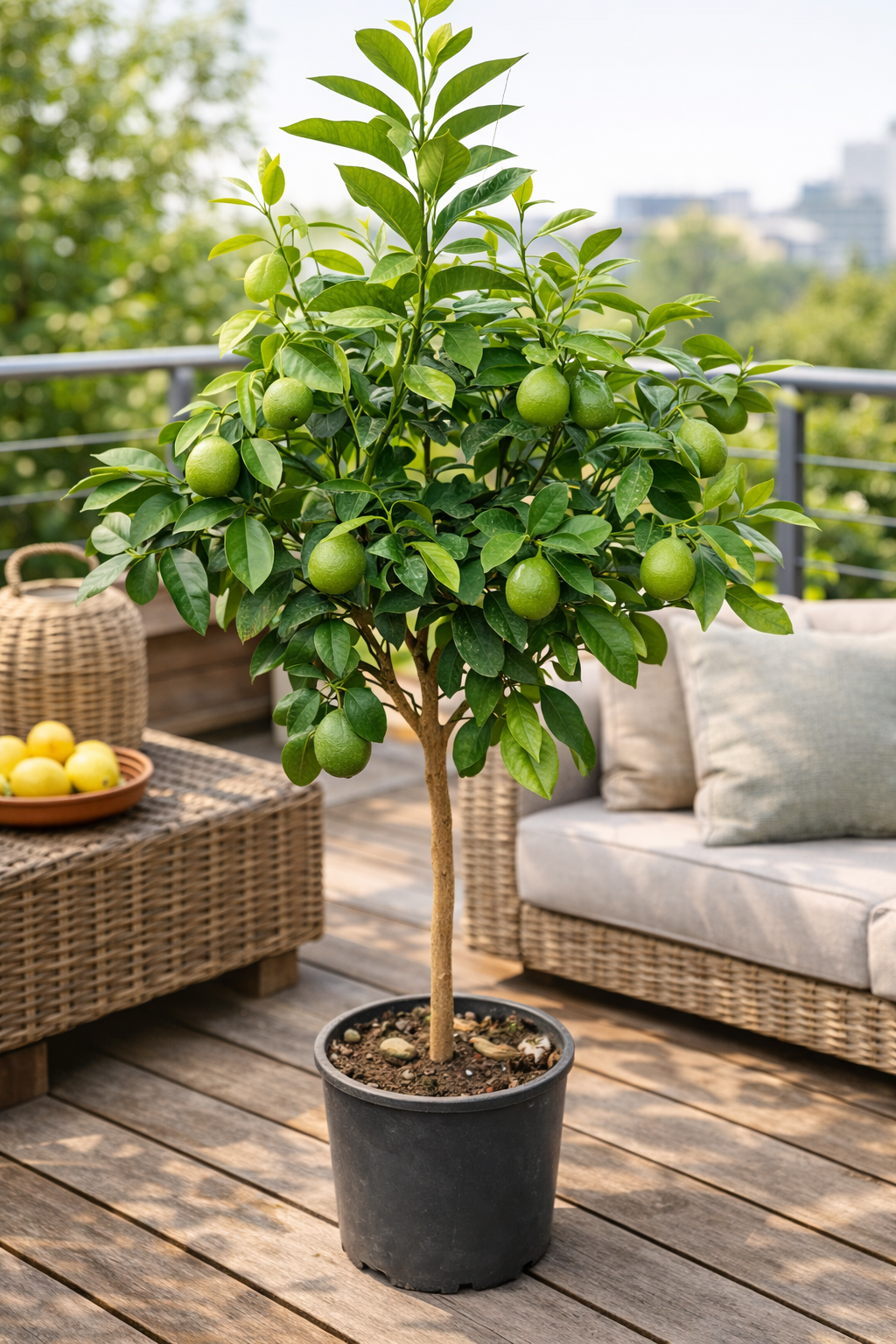 Bergamot 160-180 cm - s květy / plody Citrus bergamia - Bergamotto - SILNÝ STONEK