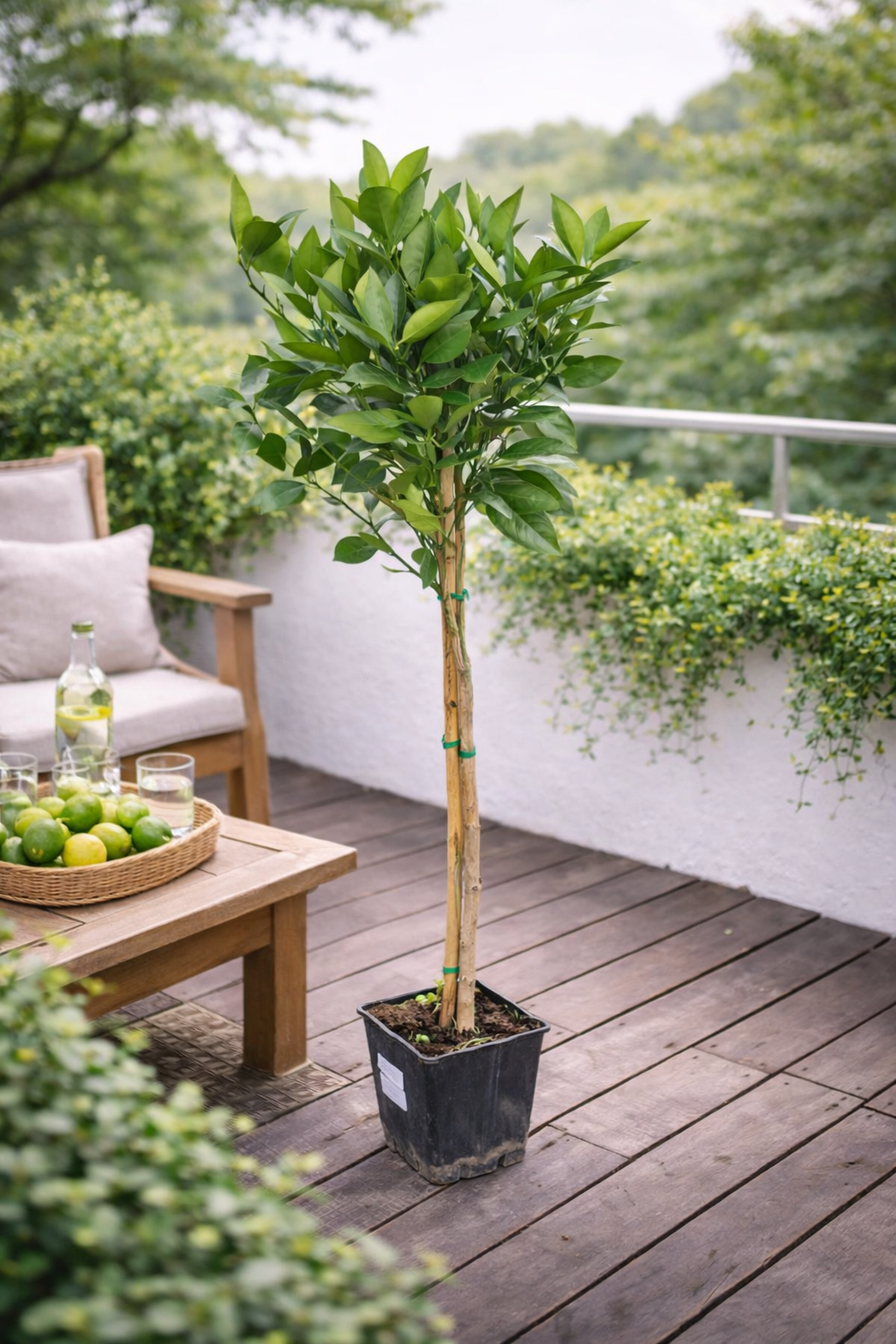 Orangenbaum Citrus Sinensis Valencia 120-140 cm – Apfelsine Pflanze für deinen Garten