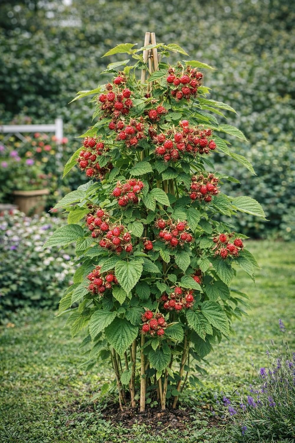 Japanische Weinbeere 60-70 cm – Rubus phoenicolasius | Winterharte Japanische Himbeere & süße Kletterbeere für Garten und Balkon
