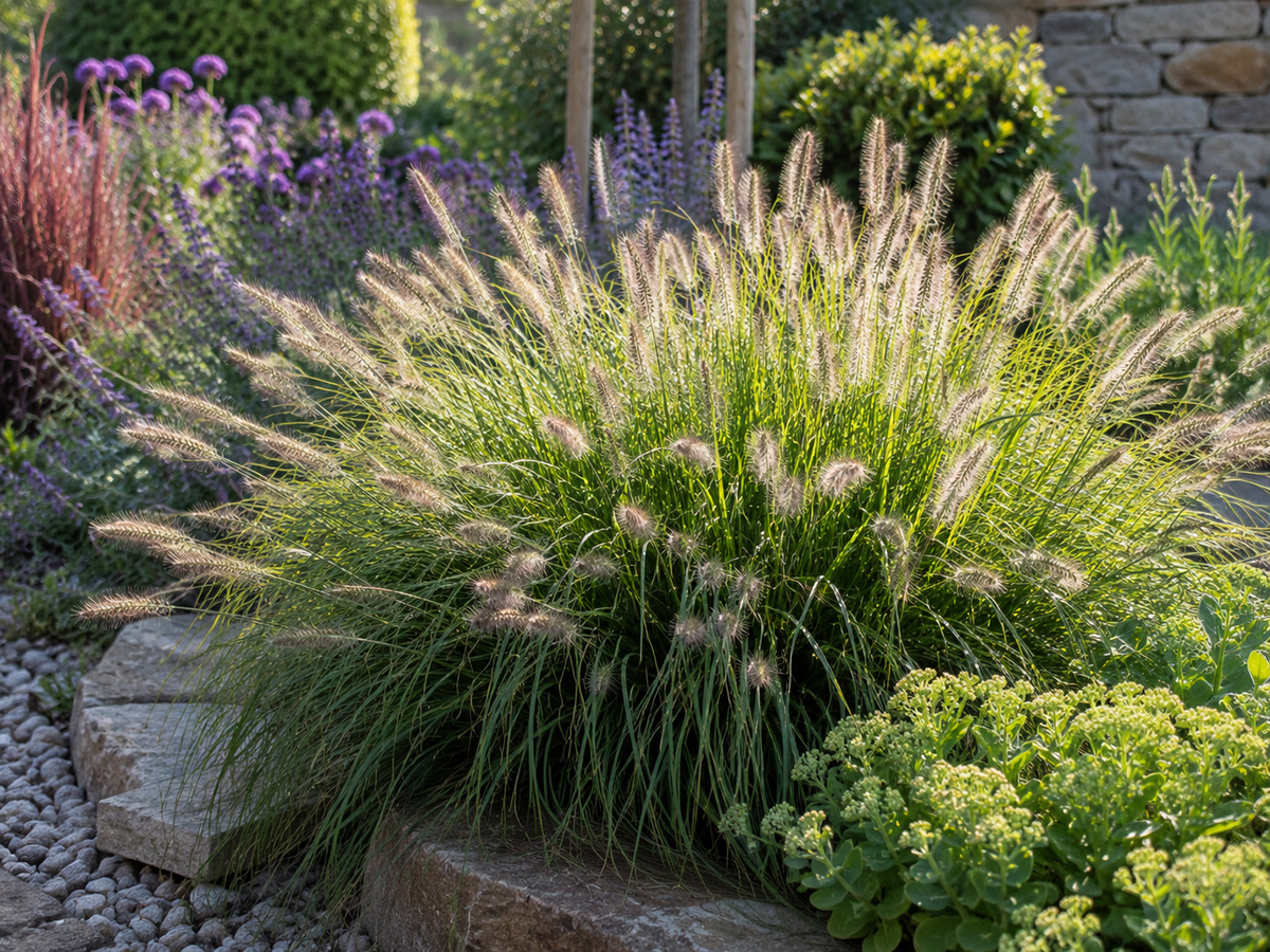 Pennisetum alopecuroides Hameln 0,5L – Lampenputzergras – winterhartes Ziergras für Garten, Beet & Kübel