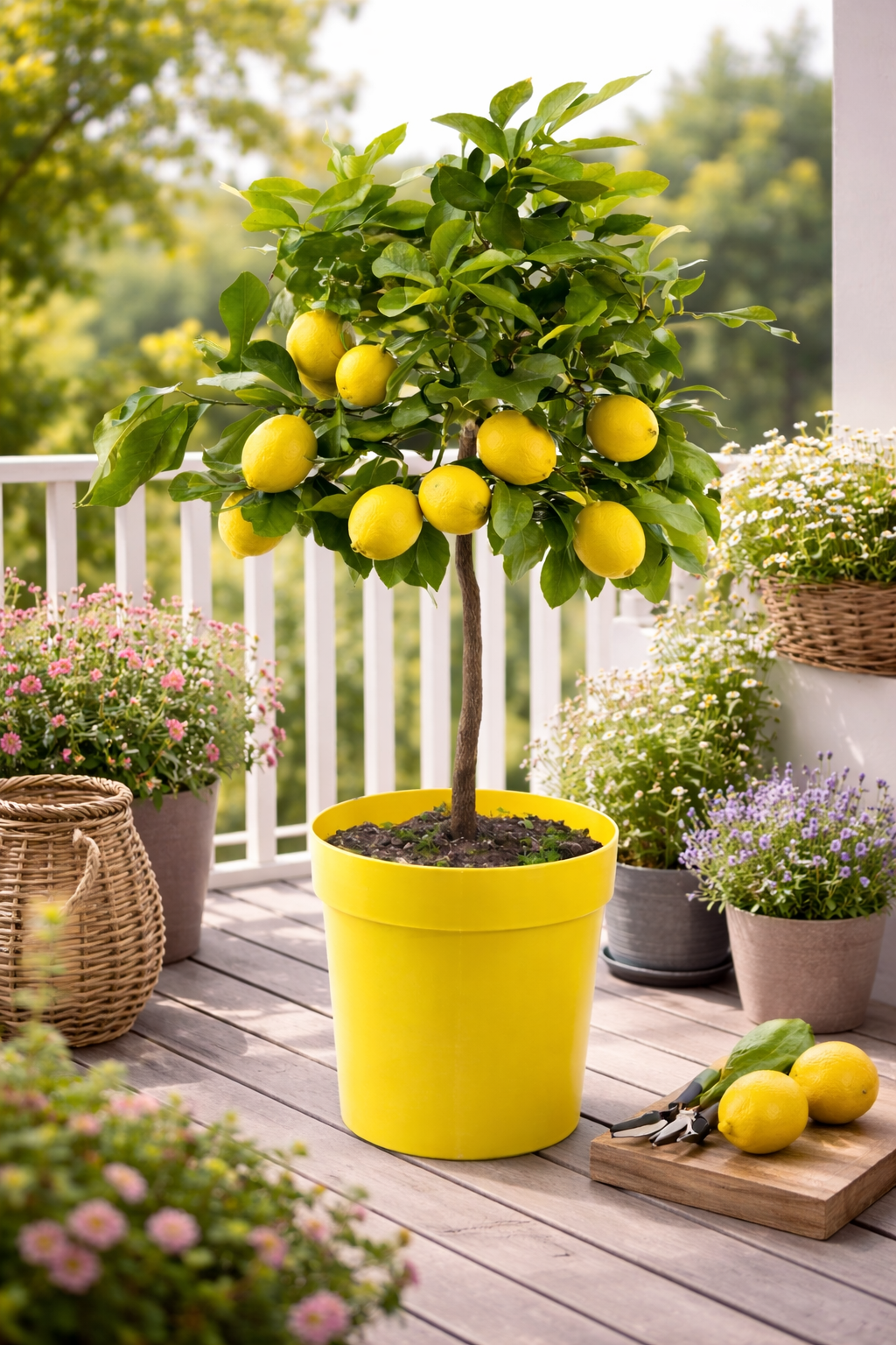 Citrus limon lunario - Echter Zitronenbaum - Vier-Jahreszeiten-Zitrone