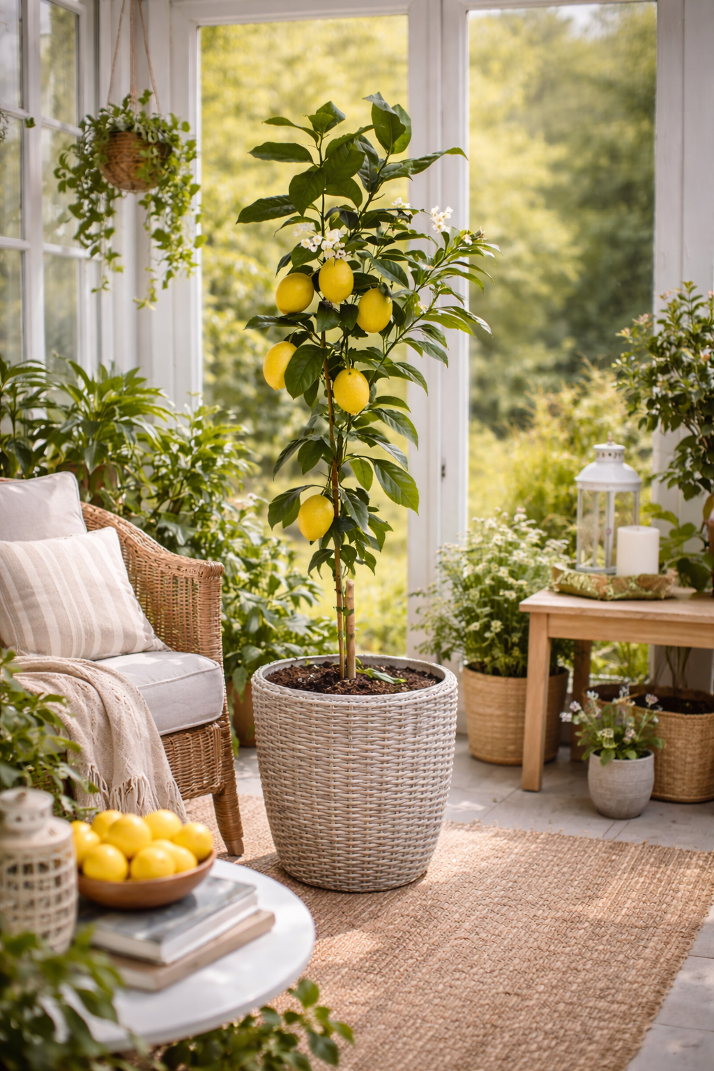 Citrus limon lunario - Echter Zitronenbaum - Vier-Jahreszeiten-Zitrone