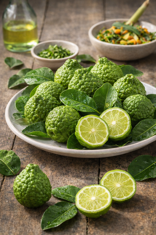 Bio kafrová limetka Citrus Hystrix Kafrová limetka Papeda Combava