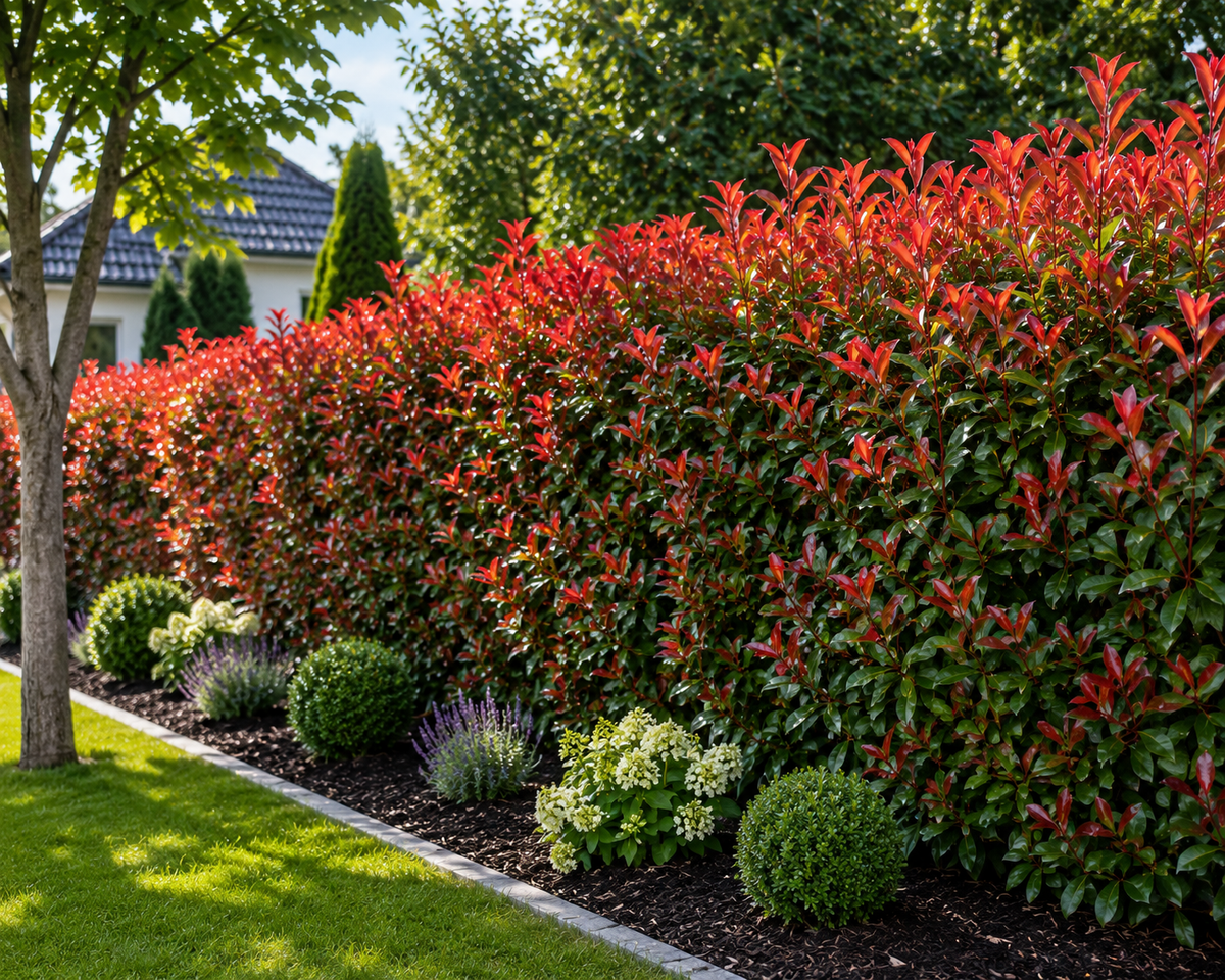 Mišpule červená Red Robin cca. 40 cm Photinia fraseri 'Red Robin'