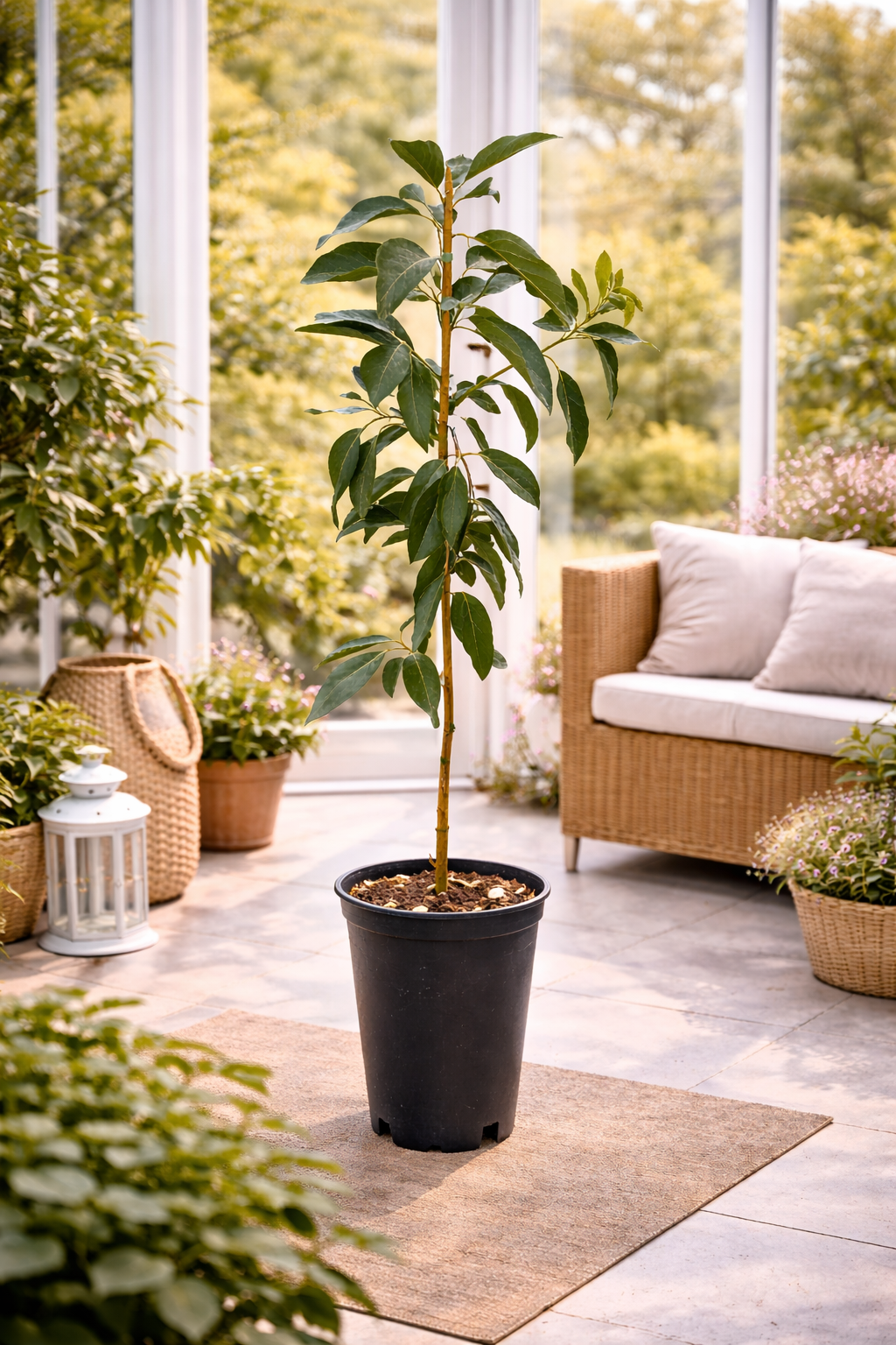Avocadopflanze „Fuerte“ – Echter Avocadobaum ca. 130–160 cm Höhe im Topf | Avocado Pflanze für Zuhause & Garten