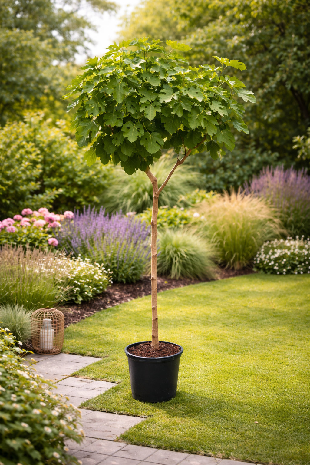 Fíkovník hnědý krocan 160-200 cm - Ficus carica 'Brown Turkey' - silný kmen - fíkovník