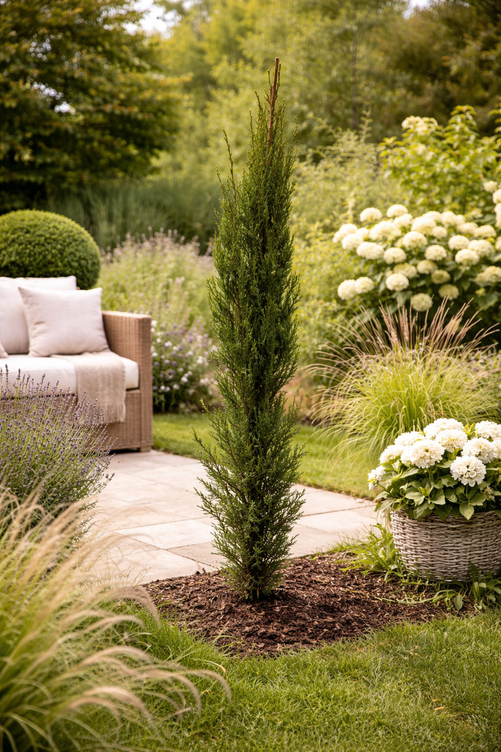 Středozemní cypřiš Cupressus sempervirens Cypřiš sloupovitý Pravý cypřiš