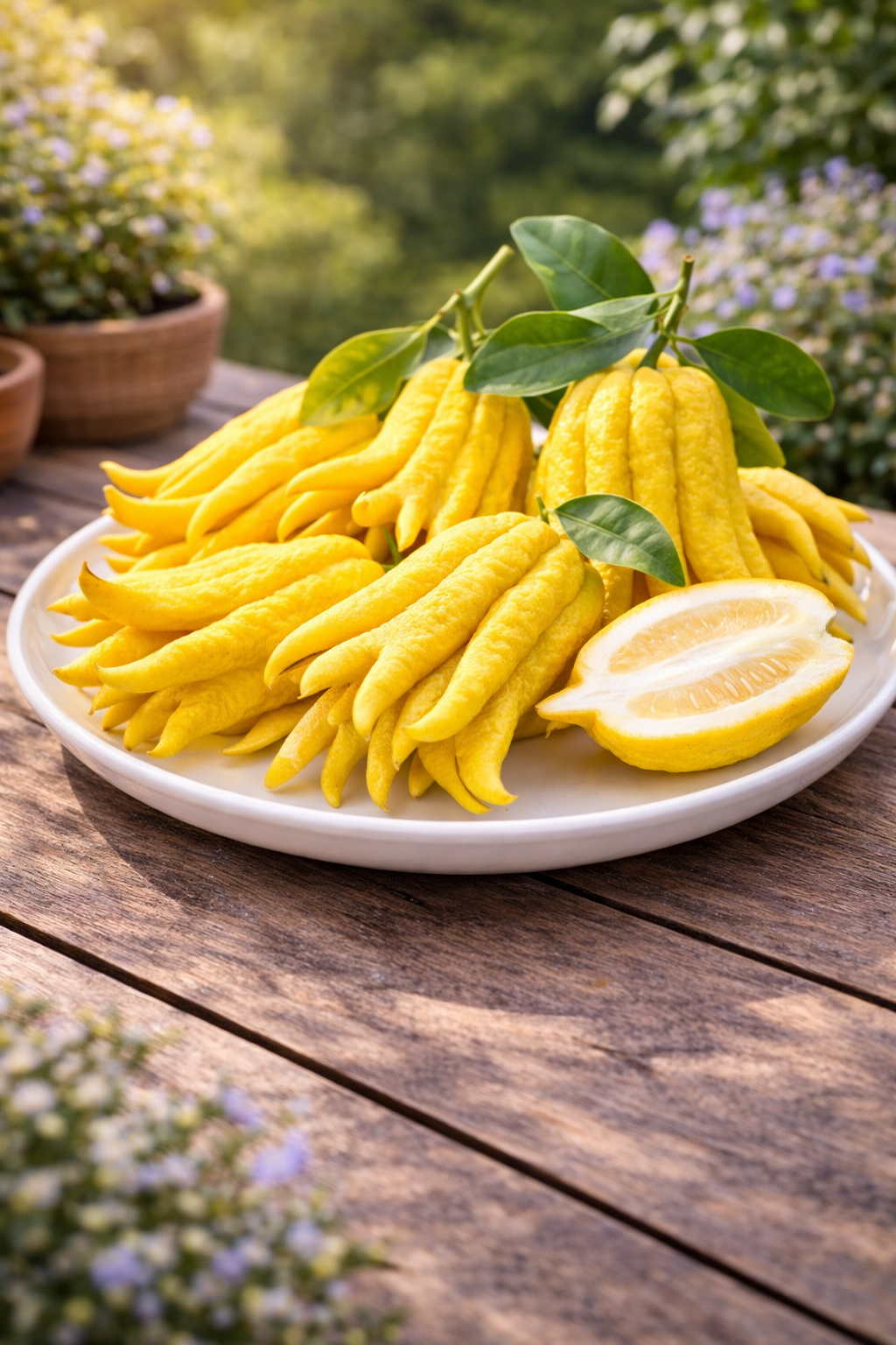 Buddhův citron (Citrus medica) – Exotická citrusová rostlina, 130-170 cm. Voňavá vzácnost pro vaši zahradu.