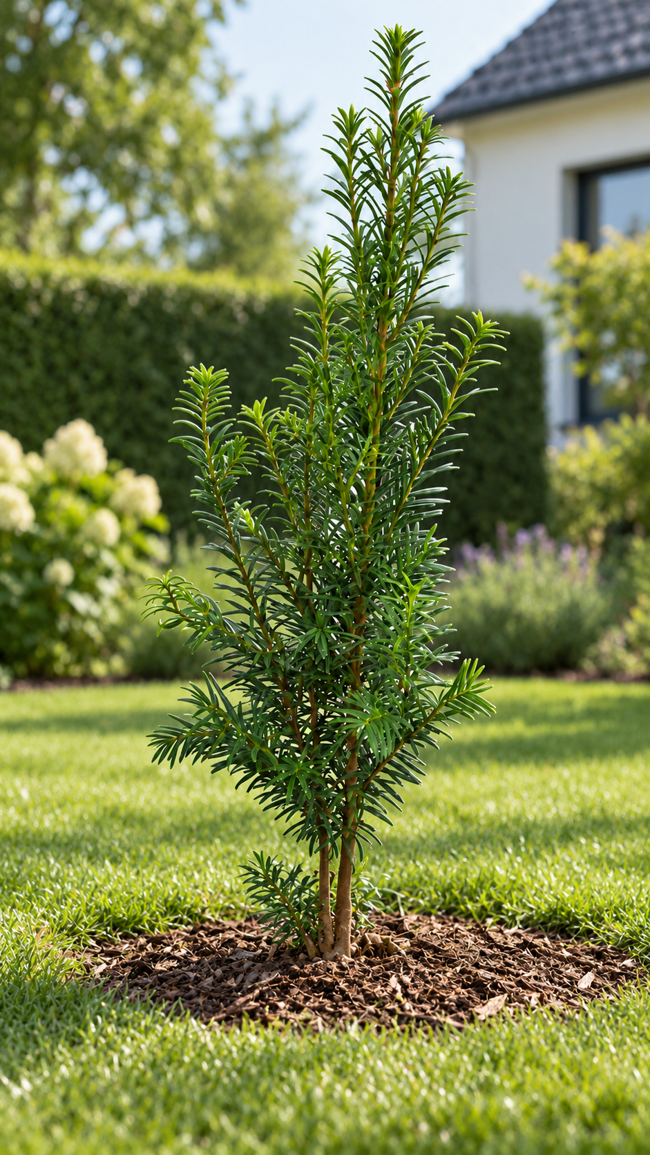 Europäische Eibe Taxus baccata ca. 50 cm – Immergrüne, winterharte Heckenpflanze