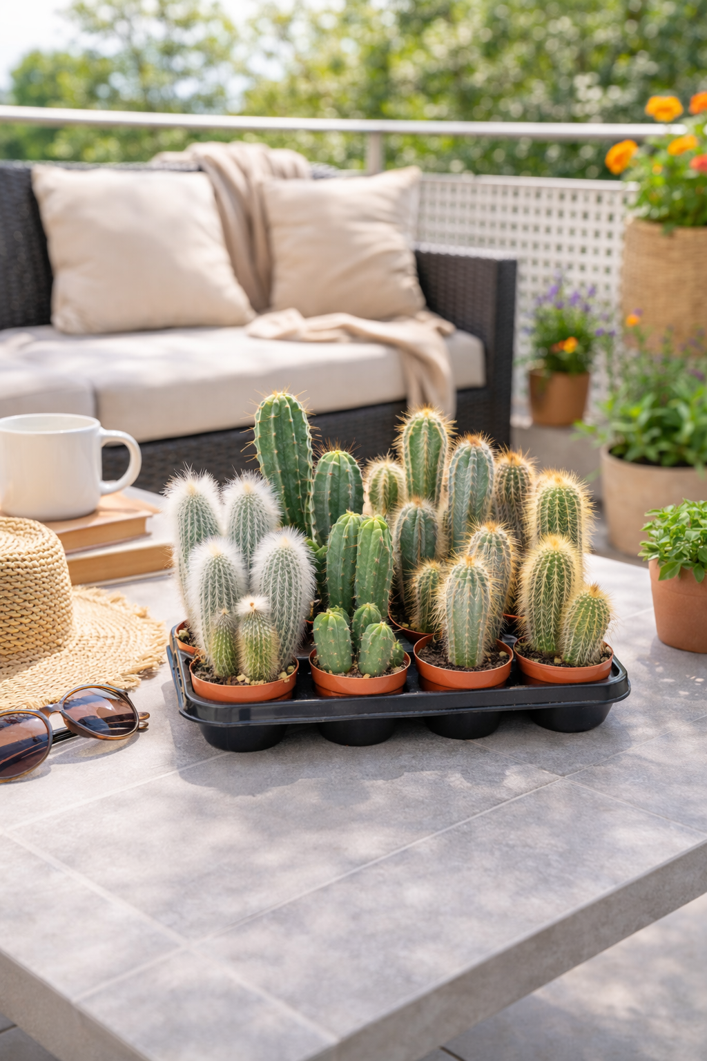 Kakteen Set - 9 bis 25 cm - Cactus - Mammillaria - Zimmerpflanze