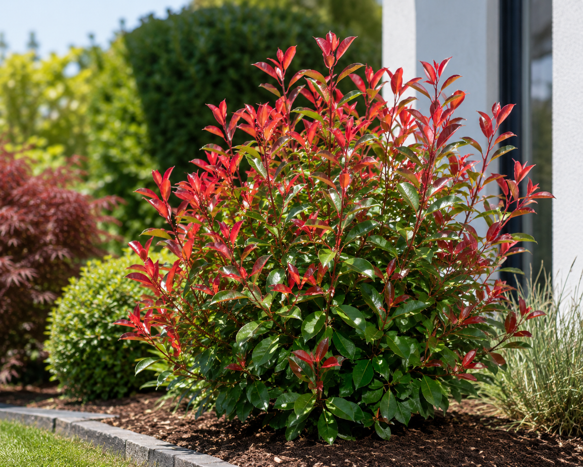 Mišpule červená Red Robin cca. 40 cm Photinia fraseri 'Red Robin'