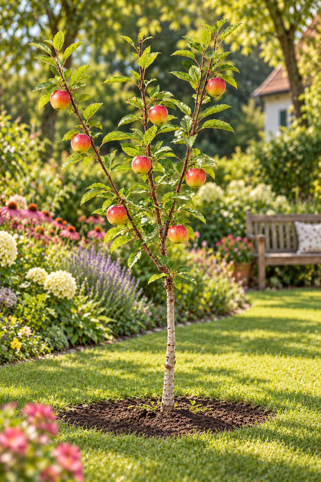 Malus domestica 'Discovery' - letní jabloň 'Discovery - jabloň