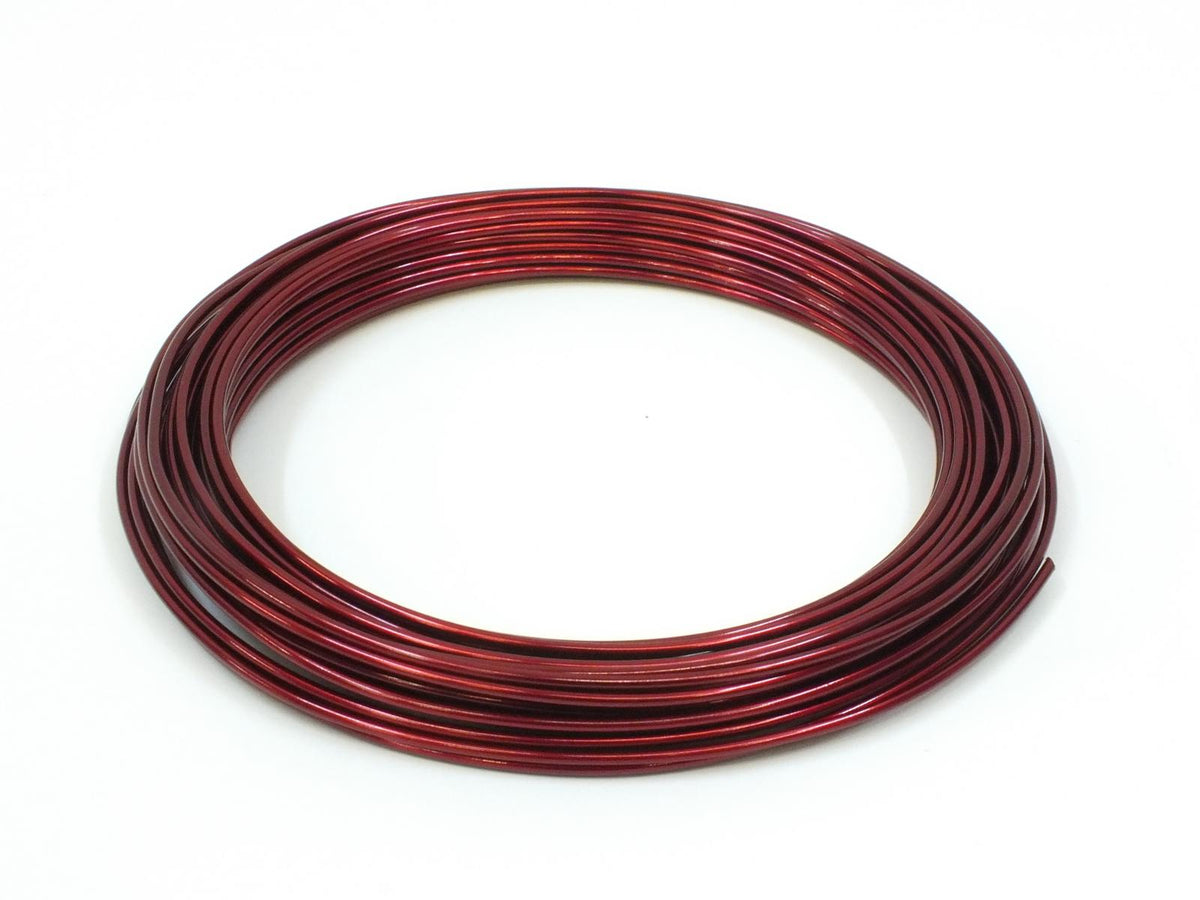 Aludraht 12 m / 3 m - 2,0 mm Aluminiumdraht Aluminium Wire Schmuckdraht Draht