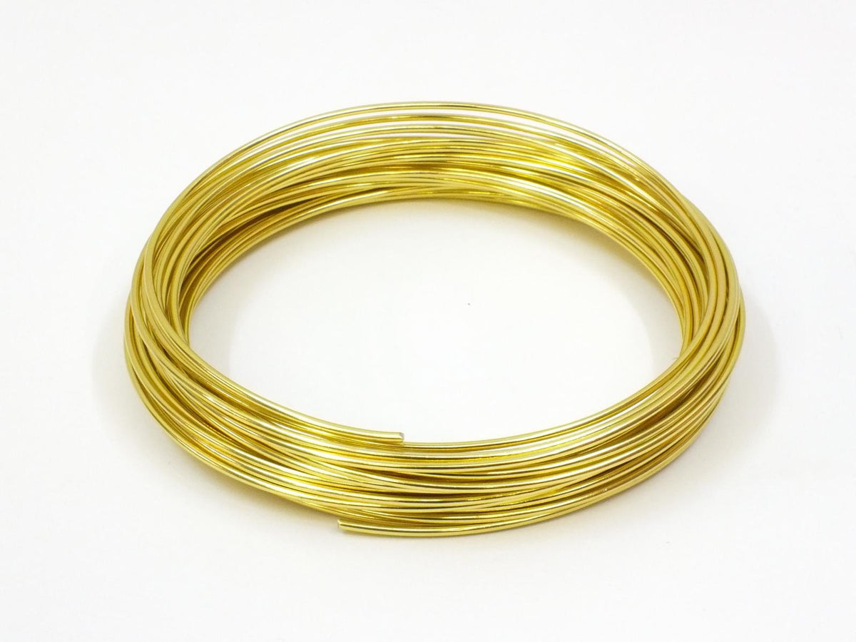 Aludraht 12 m / 3 m - 2,0 mm Aluminiumdraht Aluminium Wire Schmuckdraht Draht