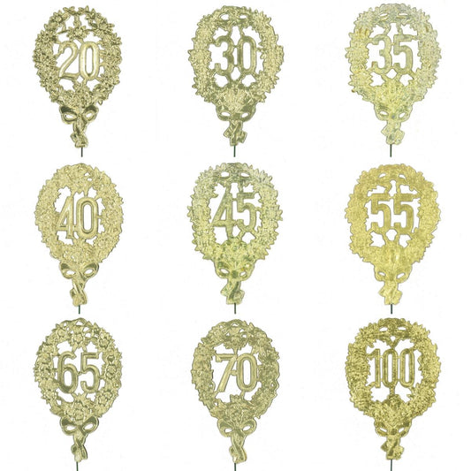 Jubiläumszahl Ø8 cm