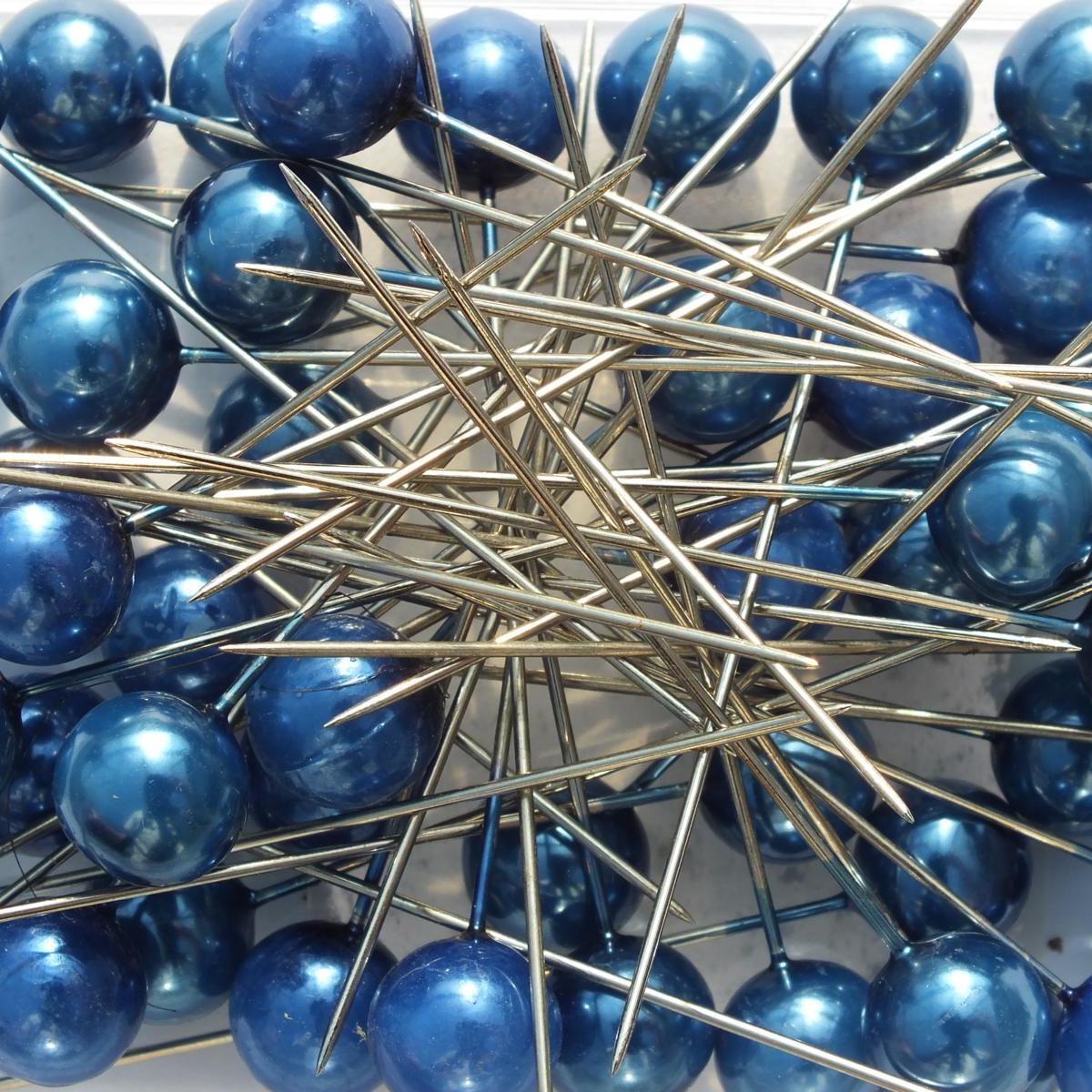 Perlkopf - Deconadeln / Ø 10 mm / 50 St.